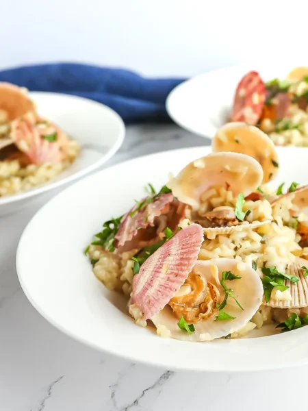 Lemon Scallop Risotto
