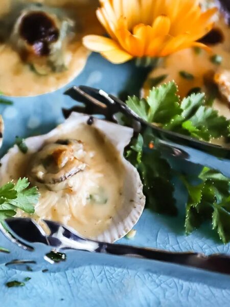 broiled scallops