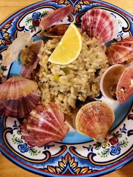 Mushroom Leak Risotto