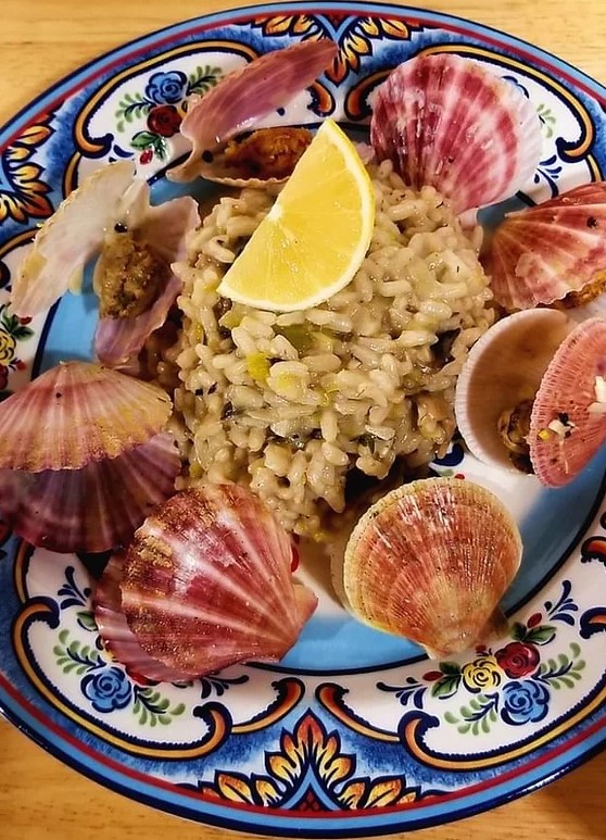 Mushroom Leak Risotto