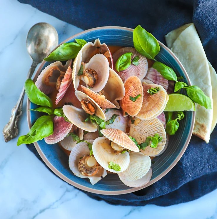 Scallop Thai curry