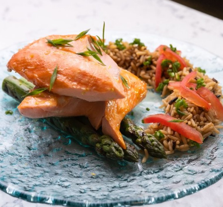 Maple Dijon Salmon